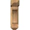 Ekena Millwork Legacy Arts and Crafts Smooth Bracket w/ Offset Brace, Western Red Cedar, 5 1/2"W x 16"D x 20"H BKT0604X16X20LEC03SWR - alternate 3